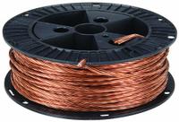 SOUTHWIRE Bare Copper Grounding Wire: 6 AWG Conductor Size, 315 ft Overall Lg, Stranded (MPN 10665803). Key specifications — Brand: SOUTHWIRE; Packaging: Spool; Voltage: 600V AC; Manufacturer Part Number: 10665803.