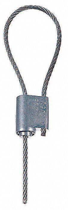 TYDENBROOKS Cable Seals: Silver, Zinc, 12 in Cable Lg, 1/8 in Cable Dia, Sequential, 250 PK (MPN SCEZ181277HS). Key specifications — Brand: TYDENBROOKS; Marking Color: Black; Marking Included: Numbers; Marking Message: Sealed; Marking Numbering: Sequential.