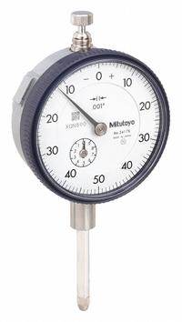 MITUTOYO Dial Indicator - Lug Back: 0 in to 1 in, Inch, Plunger, 0.001 in Accuracy, 57 mm Dial Size (MPN 2417A). Key specifications — attr1184168: 2417A; attr1184178: 0-50-0; attr1184223: MITUTOYO; attr1200883: Dial Indicator - Lug Back; attr1184173: AGD 2; attr1184177: 0.001 in; attr1184208: Certificate of Inspection.