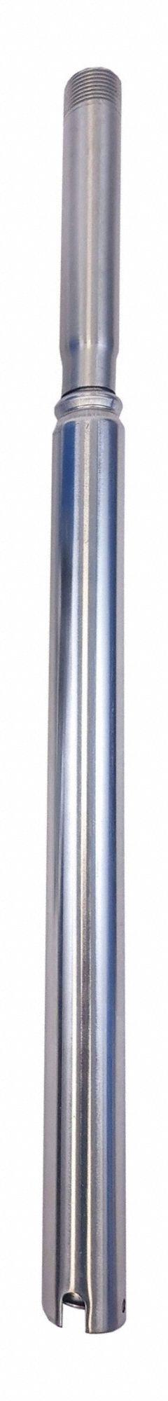 MACNAUGHT Drum Pump Tube: Telescopic, 24 3/16 in to 40 3/4 in, Steel (MPN TB23S). Key specifications — Body Material: Steel; Manufacturer Part Number: TB23S; Brand: MACNAUGHT; Compatible Manufacturer Model Number: T312.