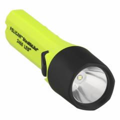 PELICAN Rechargeable Safety-Rated Flashlight: Rechargeable, 183 lm, 5 hr Run Time at Max Brightness (MPN 2460C). Key specifications — Brand: PELICAN; Battery Requirements - Broad: Includes 4 AA.