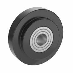 Roller Wheel: 15 Series/30 Series/40 Series, 39 mm L x 17.6 mm W x 39 mm H, Black, For 1 # of Slots (MPN 093020). Key specifications — Brand: FATH INC.; Finish: Unfinished; Includes Fasteners: No.