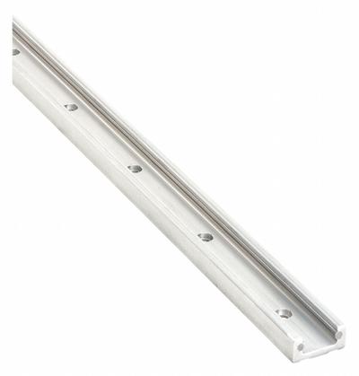 PBC LINEAR Linear Guide Rail: 14, 60 in Overall Lg, 1.32 in Overall Wd, 0.62 in Overall Ht - PBC Linear Redi-Rail Guide Rails