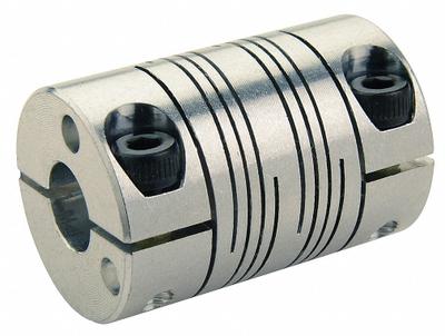 RULAND MANUFACTURING Motion Control Coupling: 3° Angular Misalignment, 12 mm Bore Dia 1, Clamp On - General Purpose Clamp-On Beam Shaft Couplings