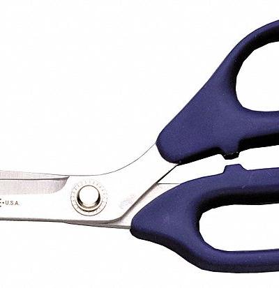 KLEIN TOOLS Shears: Ambidextrous - Offset Plastic-Handle Scissors