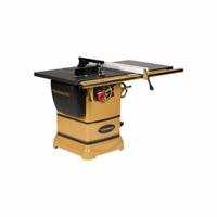 POWERMATIC Table Saw: 115 V AC Volt, 20 A Current, 10 in Blade Dia., 3,450 RPM Max. Blade Speed (MPN PM1000). Key specifications — attr1170561: POWERMATIC; attr1190182: PM1000.