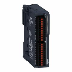 SCHNEIDER ELECTRIC Discrete Input Modules: (16) Discrete In (MPN TM3DI16G). Key specifications — Manufacturer Part Number: TM3DI16G; Power Required: 24V DC; Product Type: Discrete Input Modules; Series: M262; Mounting Style: Panel; Number and Type of Inputs: (16) Discrete.