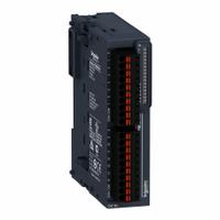 SCHNEIDER ELECTRIC Discrete Input Modules: (16) Discrete In (MPN TM3DI16G). Key specifications — Manufacturer Part Number: TM3DI16G; Power Required: 24V DC; Product Type: Discrete Input Modules; Series: M262; Mounting Style: Panel; Number and Type of Inputs: (16) Discrete.