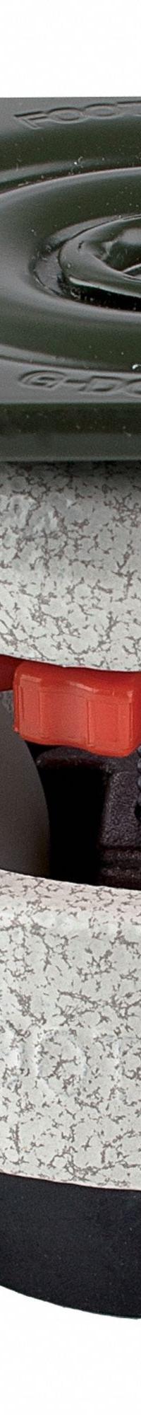 FOOT MASTER Plate Caster: Polyurethane Tread, 50 mm Wheel Dia, 82 mm Mounting Ht, Medium Duty (MPN GD-60-F-HUP). Key specifications — Brand: FOOT MASTER; Frame Color: White.