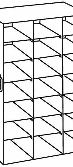 Upright Freezer Rack: 11 1/8 in Overall Lg, 5 3/4 in Overall Wd, Stainless Steel, Handles (MPN 0440243). Key specifications — Includes: Handles; Material: Stainless Steel; Product Type: Upright Freezer Rack; Brand: COLE-PARMER.