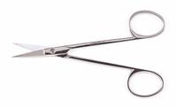 KLEIN TOOLS Electricians Scissors: Right-Hand, 4 1/2 in Overall Lg, Straight, Steel, Fine, Silver (MPN G104C). Key specifications — attr308500: Steel; attr308502: Silver; attr308505: Right-Hand; attr308522: Lab Work and Man Made Fiber; attr324896: KLEIN TOOLS.