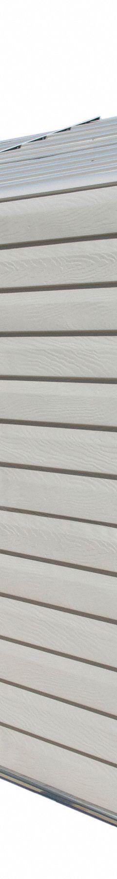 Storage Shed: 49 in W x 116 in D x 82 in H, 227 cu ft, Beige, 47 3/4 in L x 114 in D x 81 1/4 in H (MPN YS410-A). Key specifications — Brand: ARROW STORAGE PRODUCTS; Product Type: Steel Storage Shed; Resistance Properties: Corrosion Resistant; Assembled: Unassembled; Fire Rating: Not Rated; Lockable: Yes; Color: Beige.