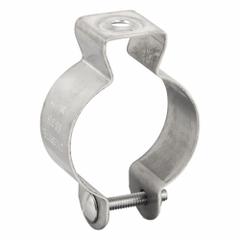 Conduit & Cable Hanger - Screw-On: 2 in Trade Size, Stainless Steel, S22000MH00. Key specifications — Compatible Conduit Trade Size: 2 in; Compatible Conduit Type: EMT; ENT; Compatible Nominal Conduit/Pipe Size: 2 in; Compatible Pipe Size: 2 in; Finish: Polished; Indoor/Outdoor Usage: Indoor/Outdoor; Material: Stainless Steel.