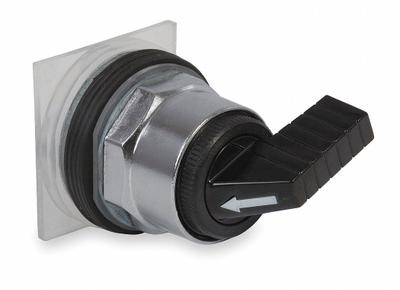 SCHNEIDER Long-Handled Selector Switch: 30 mm Panel Mount Size, 3 Positions - Selector-Switch Operators