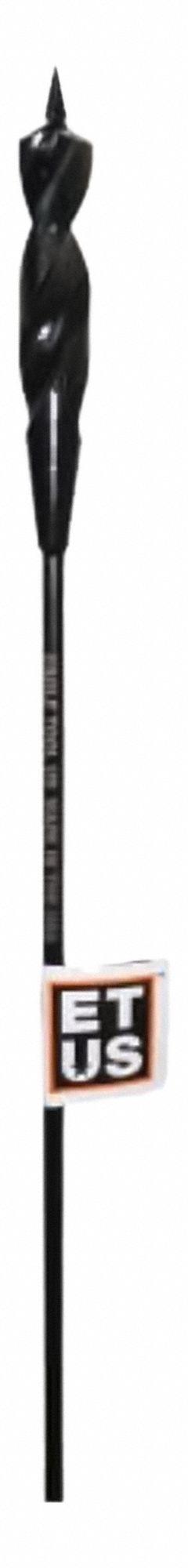 EAGLE TOOL US Screw Point Cable Drill Bit: 9/16 in Drill Bit Size, 54 in Overall Lg, Carbon Steel (MPN ESP56254). Key specifications — attr268675: ESP56254; attr277200: EAGLE TOOL US.
