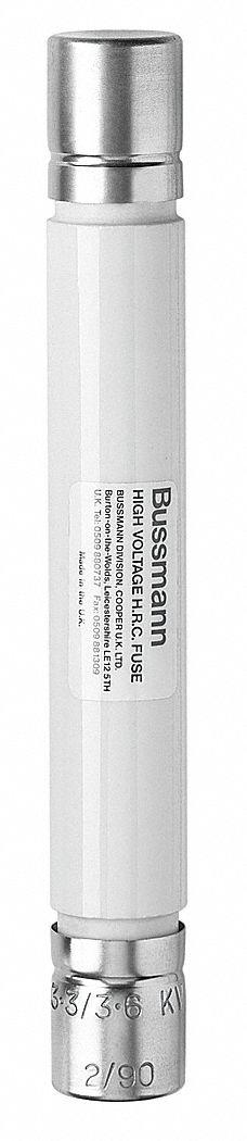 BUSSMANN Medium Voltage Fuse: ABWNA Series, E-Rated, Time-Delay, 5 A, 5.5 kV AC - Time-Delay Cylindrical Fuses
