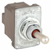 HONEYWELL Toggle Switch: 3 Position, 6 Connections, DPDT, Screw Terminals Connection, NT Series (MPN 2NT1-7). Key specifications — AC Contact Rating: 10 A @ 250 V; Switch Function Configuration: Momentary On/Off/Momentary On; Brand: HONEYWELL; Series: NT; Horsepower: 1/4 hp @ 125V AC.