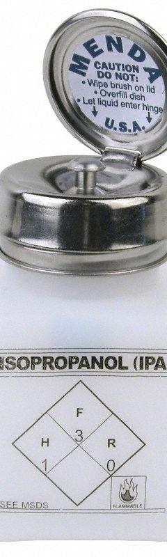 MENDA Dropper Bottle: HDPE, 118.29 mL, 4 fl oz, IPA, Closure Included, Dropper, Non-Sterile, Square (MPN 35396). Key specifications — attr1369985: Colorless; attr1369995: Silver; attr1370000: Yes; attr1370012: MENDA; attr1369996: Yes; attr1369956: IPA.
