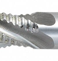 OSG Roughing End Mill: Cobalt, TiCN Coated, 6 Flute, Fine Pitch, 1-1/2" Mill Dia, 2" LOC, 4-1/2" OAL (MPN 4513308)