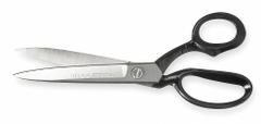CRESCENT WISS Industrial Shears: Right-Hand, 12 1/2 in Overall Lg, Straight, Steel, Pointed, Black (MPN W22N). Key specifications — attr308500: Steel; attr308502: Black; attr308505: Right-Hand; attr308522: Upholstery; attr324896: CRESCENT WISS.