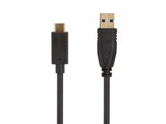 MONOPRICE USB Cable: Type C End 1, Type A End 2, Black, 6 ft Lg, 3.0 USB Specification, USB Cable (MPN 38610). Key specifications — End 1 Connection Type: Type C; Color: Black; Brand: MONOPRICE; Product Type: USB Cable; End 2 Connection Type: Type A.