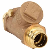 APOLLO Swing Check Valve: Swing, Y-Style Valve Body, 2-Way, 1 1/4 in Pipe Size, Press x Press, Press (MPN 61YLF206T1PR). Key specifications — Brand: APOLLO.