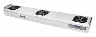 DESCO Overhead Ionizer: 37 3/8 in Overall Dp, 4 in Overall Ht, 6 5/8 in Overall Wd - Overhead Air Ionizers