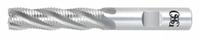 OSG Roughing End Mill: Cobalt, 5 Flute, Fine Pitch, 1" Mill Dia, 4" LOC, 6-1/2" OAL (MPN 4610900)