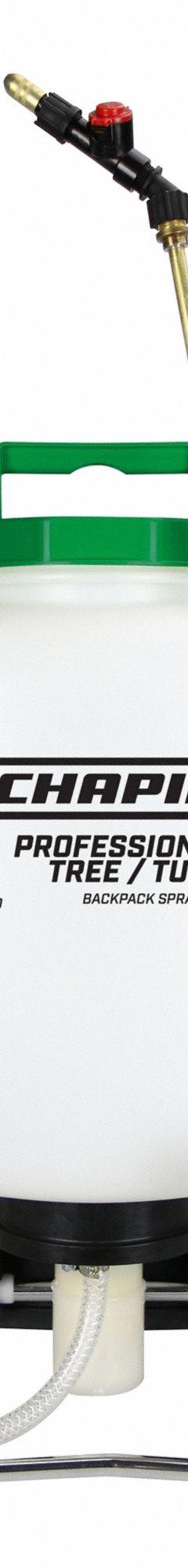 CHAPIN Backpack Sprayer: For Lawn, Garden and Agriculture, Mix-in-Tank, 4 gal Tank Capacity (MPN 62000). Key specifications — Brand: CHAPIN; Chemical Compatibility: Fertilizer.