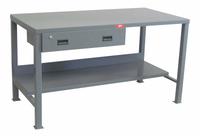 JAMCO Workbench: Fixed Ht, Steel, 60 in x 30 in, 3,000 lb Overall Load Capacity, Gray (MPN UN360GP). Key specifications — Brand: JAMCO.