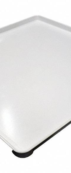 MOLDED FIBERGLASS Tray: 30 in x 30 in x 1 1/4 in, Not Electrostatic Discharge Conductive, White (MPN 6042012232). Key specifications — Brand: MOLDED FIBERGLASS.