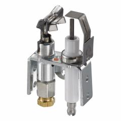 Pilot Assembly: Universal, LP/Natural Gas, 3-Way, Ignitor & Flame Sensor, Batwing Tip (MPN Q348U1009). Key specifications — Includes: NE22; Replacement for OEM Part Number: S8670E; Brand: HONEYWELL HOME; For Fuel Type: LP; Product Type: Pilot Assembly; Components Included: Ignitor & Flame Sensor.