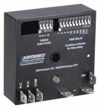 AIROTRONICS Multi-Function Encapsulated Timing Relay: Surface Mounted, 120V AC, 10 A (MPN MC1003631H). Key specifications — attr866847: Delay On Make; attr866854: Surface; attr866861: 120V AC; attr866841: AIROTRONICS.