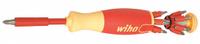 WIHA Bit Holder: Bit Holder, Hand, 1/4 in Compatible Bit Size, Hex Compatible Bit Shank, Nonmagnetic (MPN 38050). Key specifications — attr1132695: Hex; attr1132691: Not Impact Rated; attr1132694: Nonmagnetic; attr1132704: WIHA.