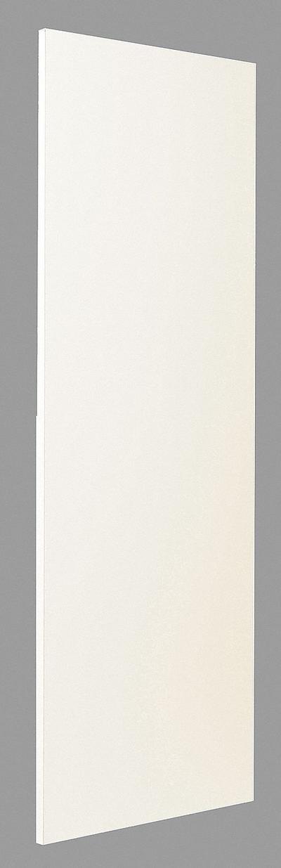 ASI GLOBAL PARTITIONS Partition Panel: Laminate, Matte, Almond, 58 in Ht, 58 in Wd - Panels & Panel Posts for Bathroom Partitions