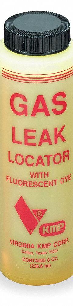 VIRGINIA KMP Gas Leak Detector: 8 oz, Bottle, Clear (MPN GL6). Key specifications — Brand: VIRGINIA KMP.