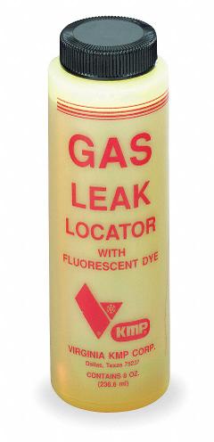 VIRGINIA KMP Gas Leak Detector: 8 oz, Bottle, Clear (MPN GL6). Key specifications — Brand: VIRGINIA KMP.