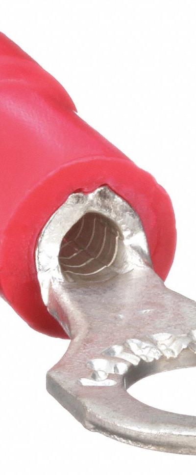 STA-KON Ring Terminal: Red - Insulated Ring Terminals