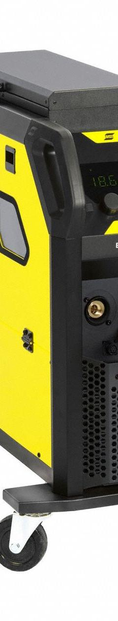 ESAB MIG Welder: Rustler EM 280 PRO, MIG Pack w/Running Gear (MPN 0700401201). Key specifications — Input Voltage (Nominal) (Merch - Table Column, Filters): 240V; Max. Wire Diameter: 0.045 in (Solid).
