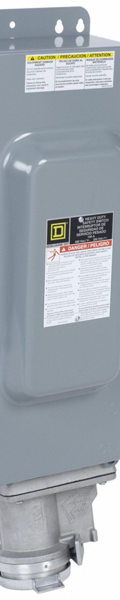 SQUARE D Safety Switch: Non-Fusible - Non-Fusible Safety Switches