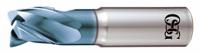 OSG Square End Mill: Carbide, DLC Coated, 3 Flute, 1/2" Mill Dia, 3/4" LOC, 4" OAL (MPN 28730050)