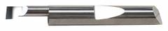 MICRO-QUIK Boring Bar: Boring, 1/4 in Shank Dia., AlTiN, 0.0550 in Center to Cutting Tip, Right Hand (MPN QBB-1801250X)