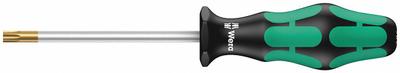 WERA General Purpose Torx Screwdriver: Kraftform, Long Lg, Torx Tip, Friction - General Purpose Torx Screwdrivers