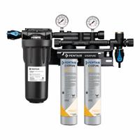 EVERPURE Water Filtration System: 0.2 micron, 5 gpm, 30,000 gal, 19 1/4 in Overall Ht (MPN EV932832). Key specifications — Connection Type: NPT; Filter Media: Carbon; Reduces: Chlorine Odor; Brand: EVERPURE.