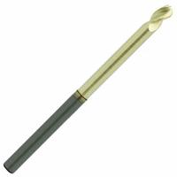 APPROVED VENDOR Ball End Mill: Carbide, ZrN Coated, 3 Flute, 1/2" Mill Dia, 5/8" LOC, 6" OAL (MPN 315877)