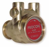 PROCON Rotary Vane Pump: Direct Drive, Low-Lead Brass Body, 1/2" NPT, 330 gph Max. Flow, 1/2 in SS (MPN 114B330F11XX). Key specifications — Vane Material: Carbon; NSF 169 Listed: Yes; Relief Valve Type Included: No Relief Valve Included; Brand: PROCON; Strainer: Not Included; Ports: 1/2" NPT; Relief Valve Type: Not Included.