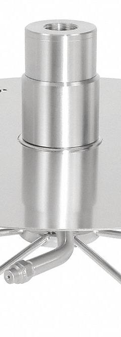 MOSMATIC Surface Cleaner: 16 in Cleaning Path, 1/2 in Inlet Dia, NPTF, Stainless Steel, 2 Nozzles (MPN 81.047). Key specifications — Inlet Gender: NPTF; Brand: MOSMATIC; Housing Material: Stainless Steel; Includes: Protective Plate.