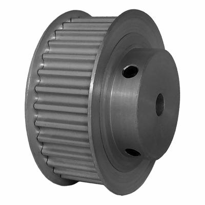 Dayton Timing Pulley: Modified Curvilinear, Fixed, For GT Timing Belt Section - GT Section Fixed-Bore Timing Pulleys with Hub