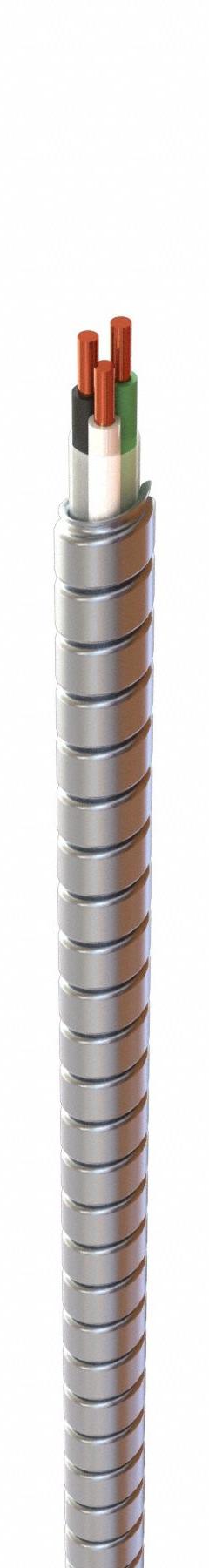 AFC CABLE Metallic Clad Building Cable: 12 AWG, 2 Conductors, Copper, 250 ft, Aluminum, Low-Profile (MPN A004-42-00). Key specifications — Brand: AFC CABLE.