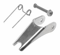 CAMPBELL Spring Latch: Spring, 1/2 in Latch Eye Dia, 1 1/2 in Compatible Hook Opening Wd, Steel (MPN 7506895). Key specifications — Brand: CAMPBELL; Manufacturer Part Number: 7506895; Latch Type: Spring.